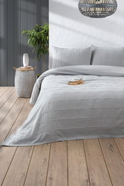 L'essentiel linge de maison Sedef - Gris